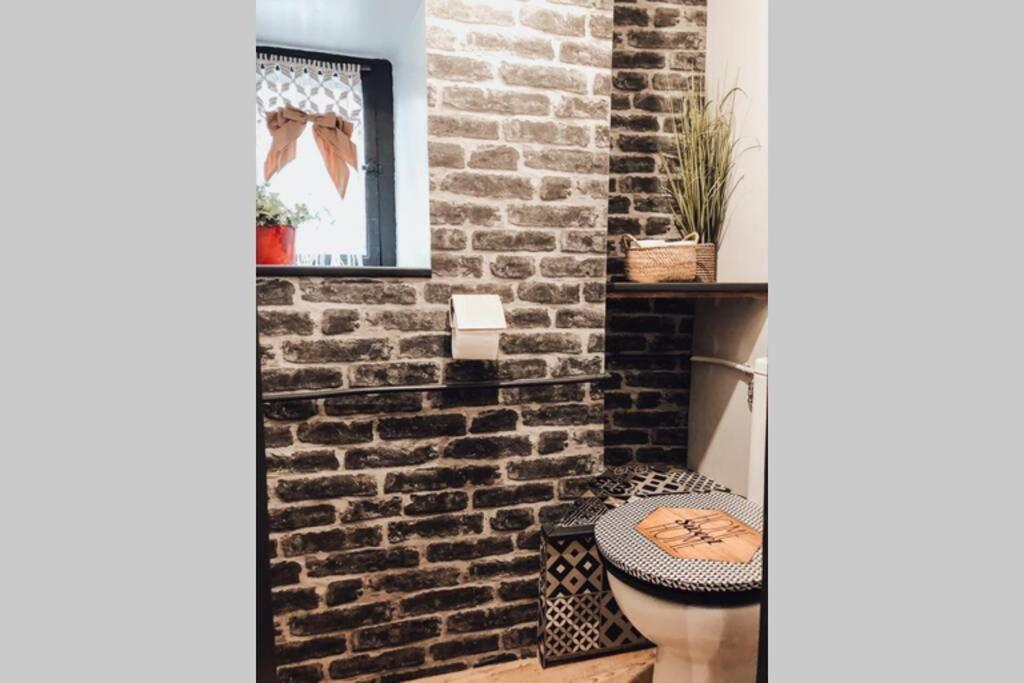Appartement Romantique Parisien, Baignoire Retro Au Pied Du Lit ブローニュ・シュル・メール エクステリア 写真